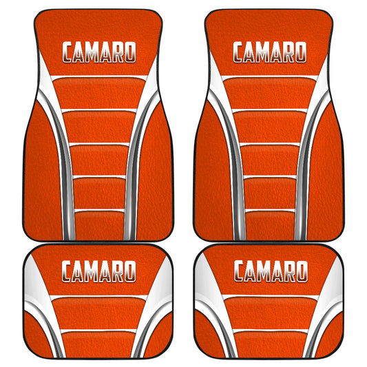 Camaro Hugger Orange Car Floor Mats 211401