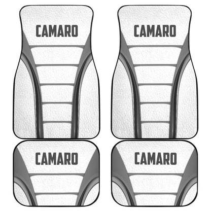 Camaro White Car Floor Mats 211401