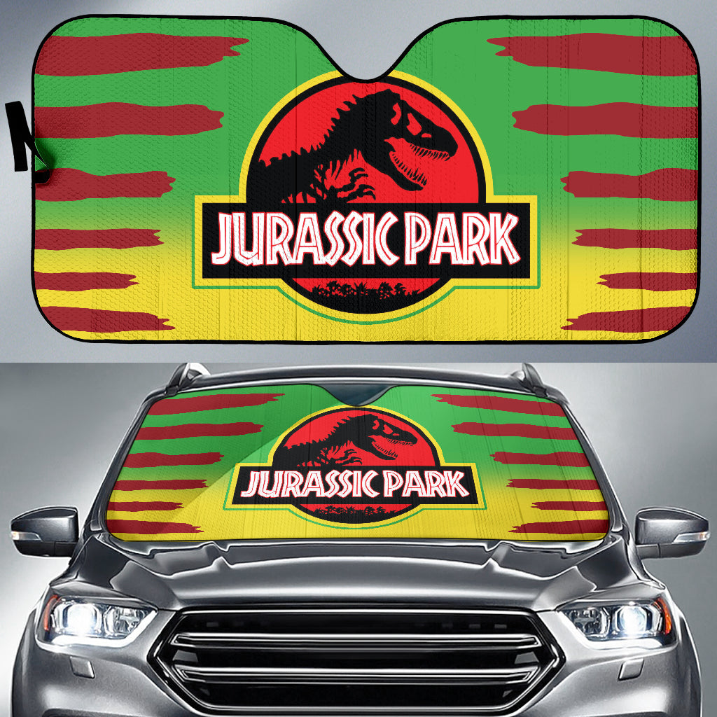 Jurassic Park Automobiles Car Auto Sun Shades Jurassic World Style 1 213001