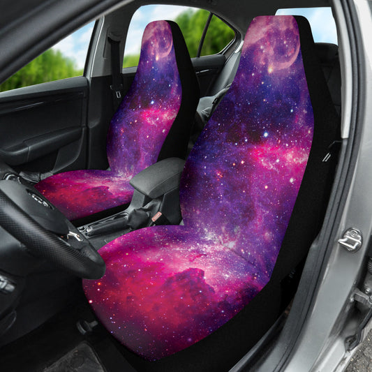 Amazing Purple Universe and Planets Car Seat Covers 1 212401