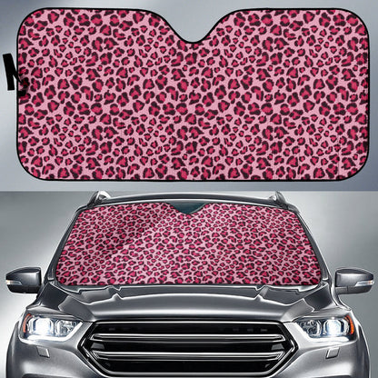 Leopard Pink Skin Car Auto Sun Shades 211701