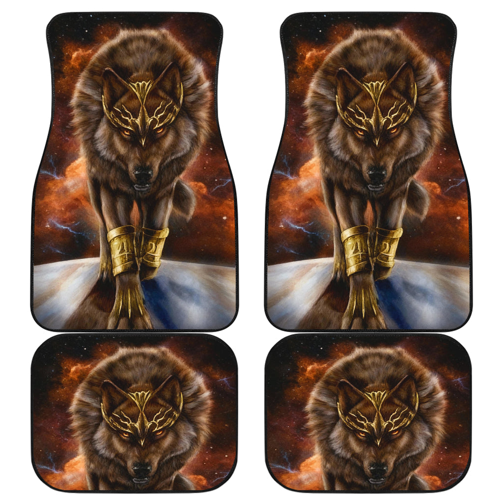 Galaxy Bold Wolf Car Floor Mats 211302