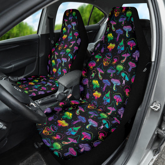 Mushroom Magical Colorful Car Seat Covers 212301