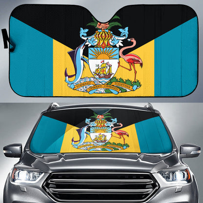The Bahamas In My Heart Car Auto Sun Shades 212901