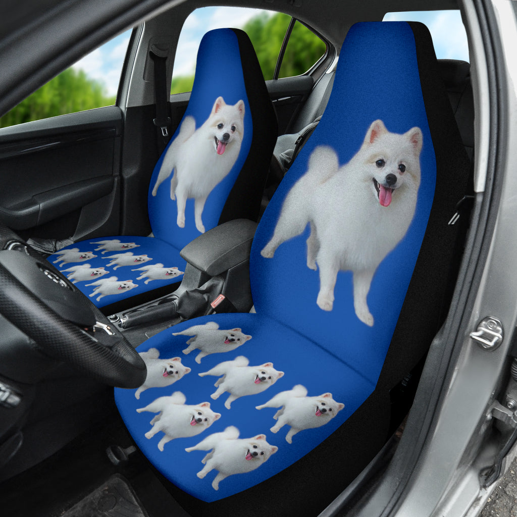 Pomeranian Car Seat Covers Full Set 212901