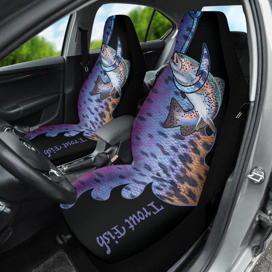 Trout Fish Hook Printing Car Seat Covers 211201