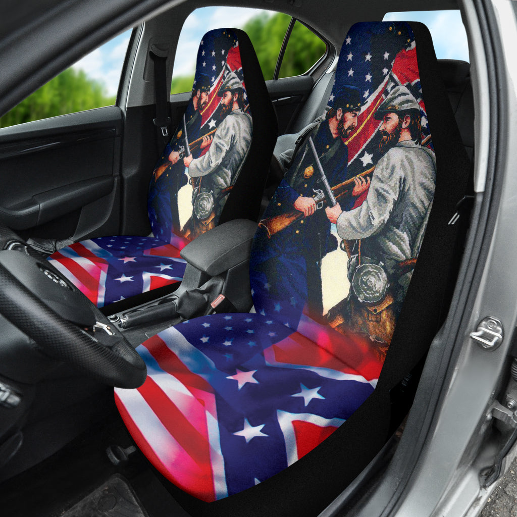 US American Civil War Car Seat Covers Style 1 213001