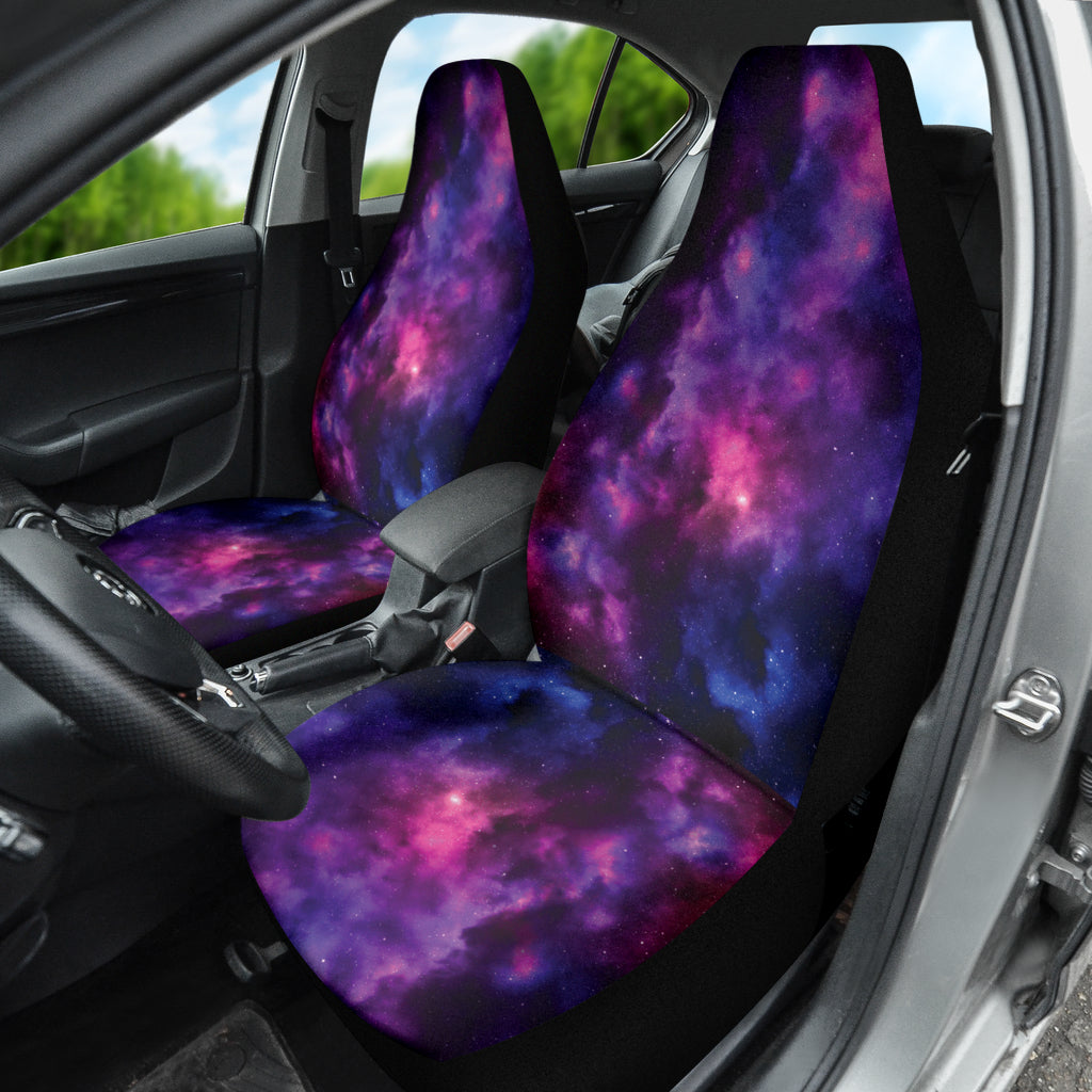 Purple Galaxy Car Seat Covers 210101