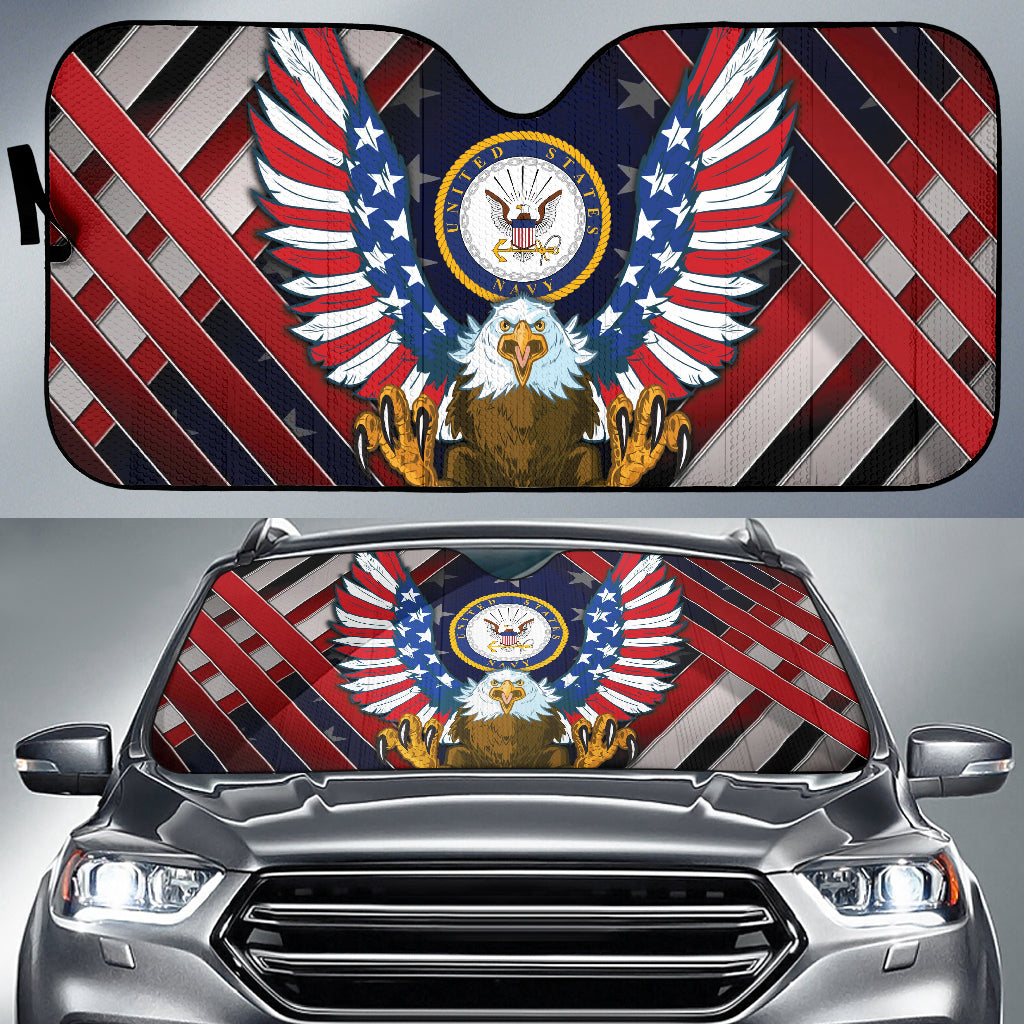 US Navy Car Auto Sun Shades Style 2 210502