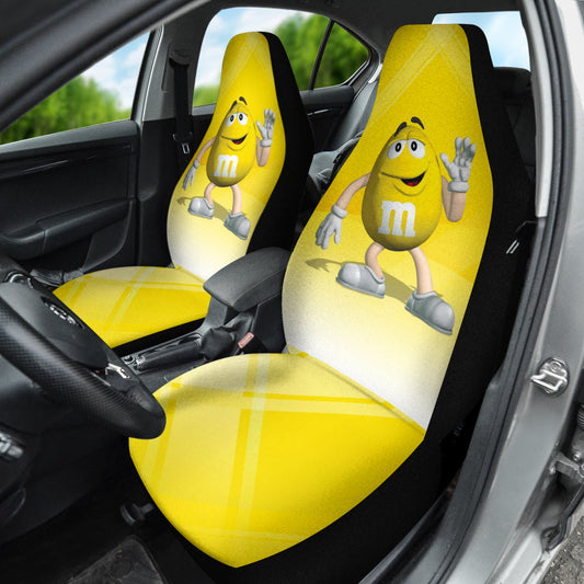 Racing Goes Nuts In Nascar M&M Chocolate Car Seat Covers 211402