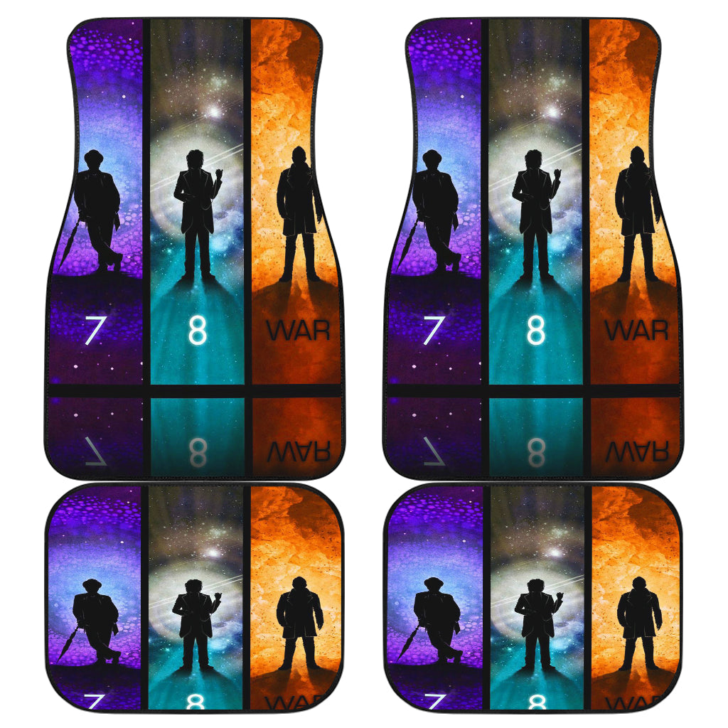 Doctor Who Art Car Floor Mats Amazing Gift Ideas Version 3 211302