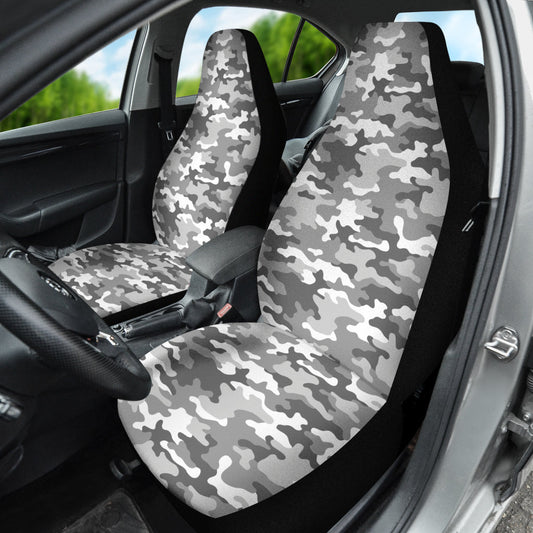 Snow Camouflage Car Seat Covers 211601
