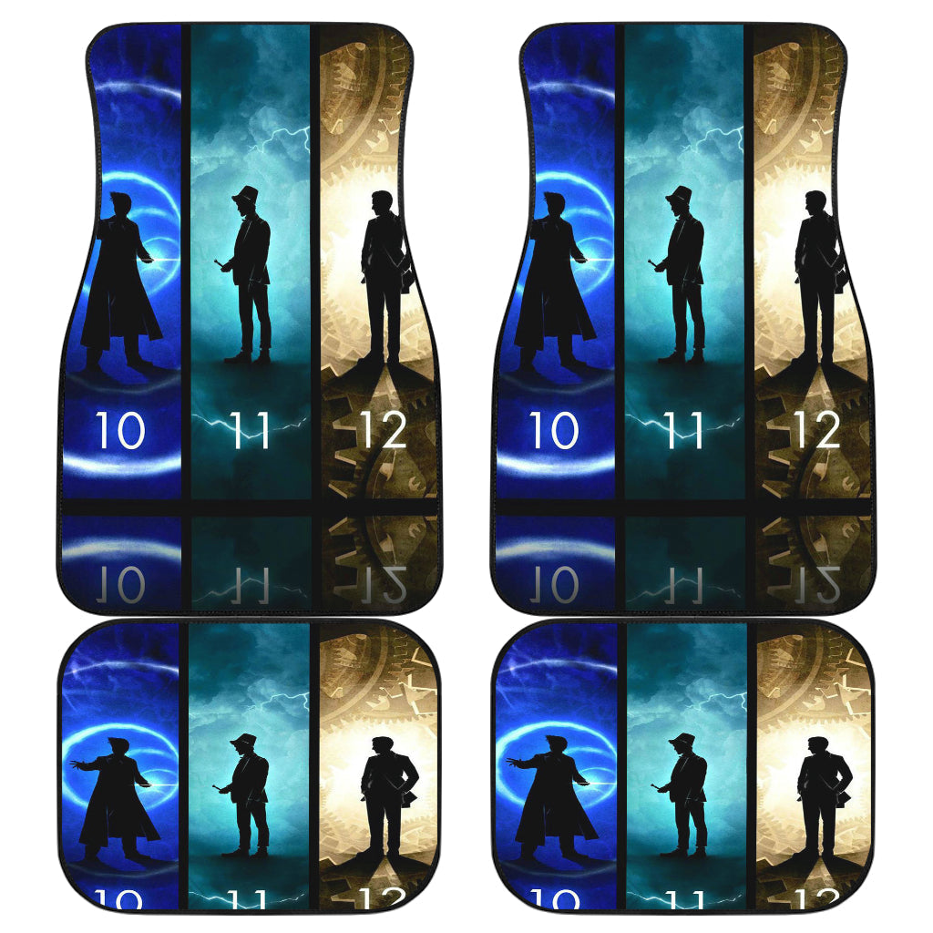 Doctor Who Art Car Floor Mats Amazing Gift Ideas Version 5 211302