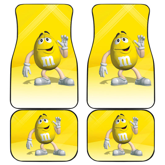Racing Goes Nuts In Nascar M&M Chocolate Car Floor Mats 211402