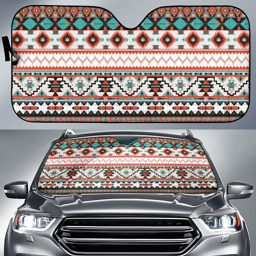 Aztec Design Car Auto Sun Shades 212301