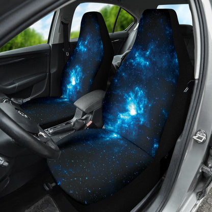 Blue Dark Galaxy Car Auto Seat Covers 210101