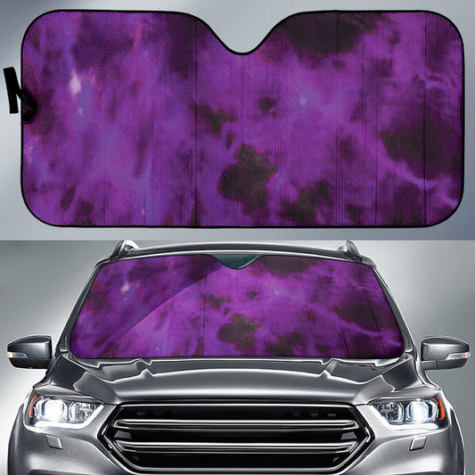 Purple Tie Dye Grunge Car Auto Sun Shades Car Accessories 211401