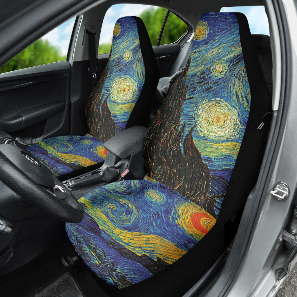 Starry Night Van Gogh Car Seat Covers Amazing Best Gift Ideas 212401
