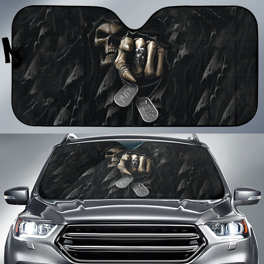 Grim Reaper You're Next Horror Car Auto Sun Shades 211501