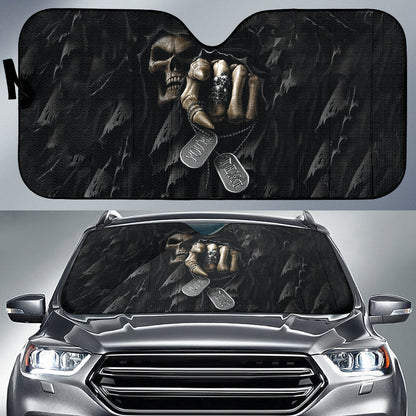 Grim Reaper You're Next Horror Car Auto Sun Shades 211501