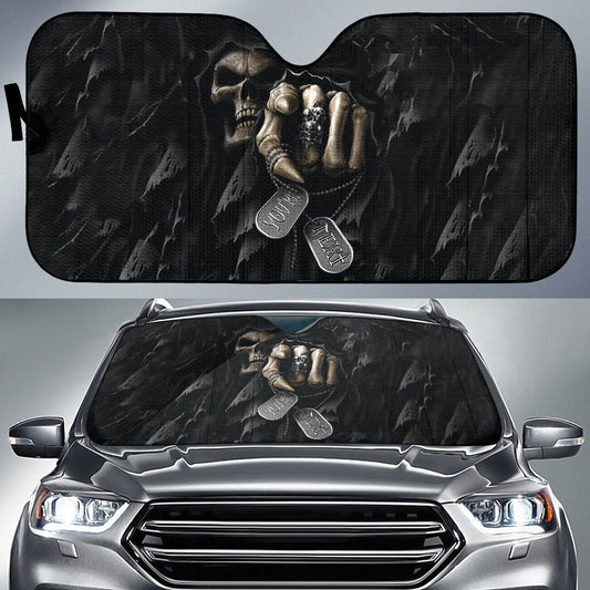 Grim Reaper You're Next Horror Car Auto Sun Shades 211501