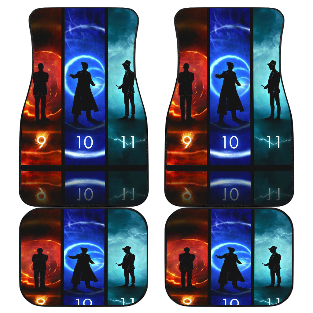 Doctor Who Art Car Floor Mats Amazing Gift Ideas Version 4 211302