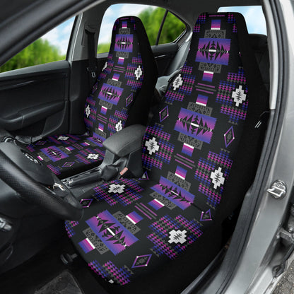 Seven Tribes Purple Car Seat Covers 212301