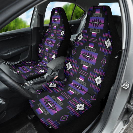 Seven Tribes Purple Car Seat Covers 212301