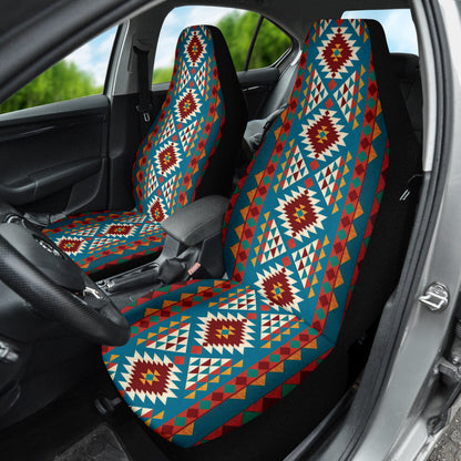 Colorful Boho Chic Bohemian Aztec Car Seat Covers 212101