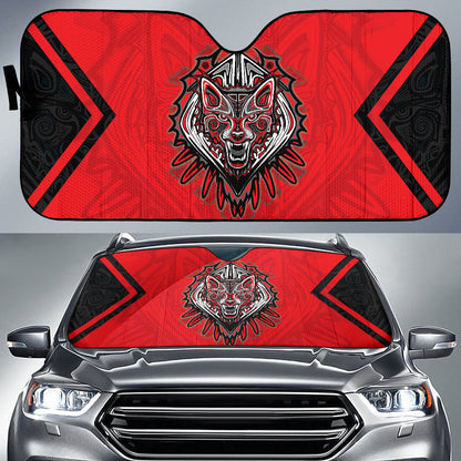 Canada Haida Wolf Car Auto Sun Shades