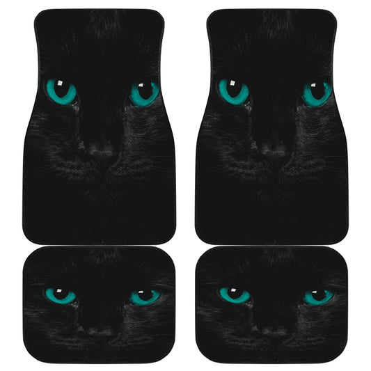 Green Cat Eyes Car Floor Mats 211302