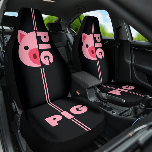 Pink Pig Lovers Car Seat Covers 212201