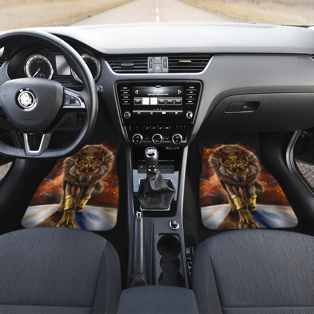 Galaxy Bold Wolf Car Floor Mats 211302