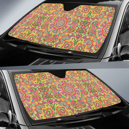 Life With Colors Mandala Car Auto Sun Shades 212501