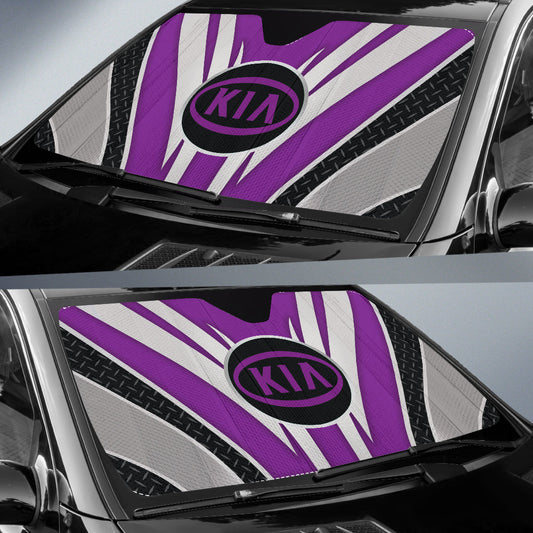 Kia Car Auto Sun Shades Purple 212801