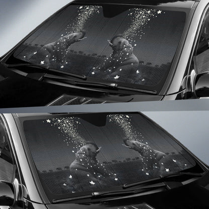 Elephant Star Car Auto Sun Shades 210502