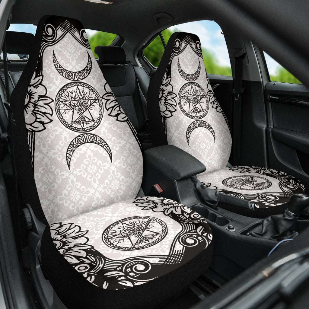 Triple Moon Wicca Car Seat Covers 212801