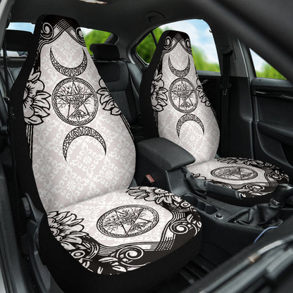 Triple Moon Wicca Car Seat Covers 212801