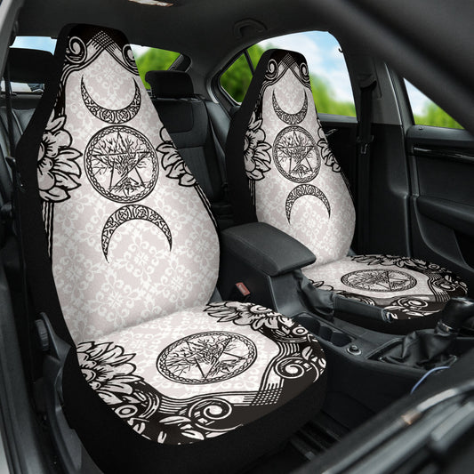 Triple Moon Wicca Car Seat Covers 212801