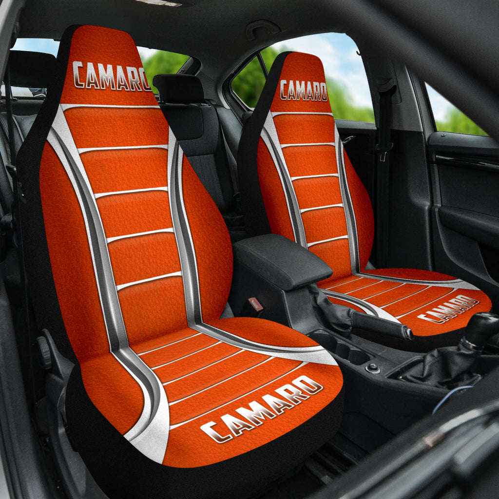 Camaro Hugger Orange Car Seat Covers 211401