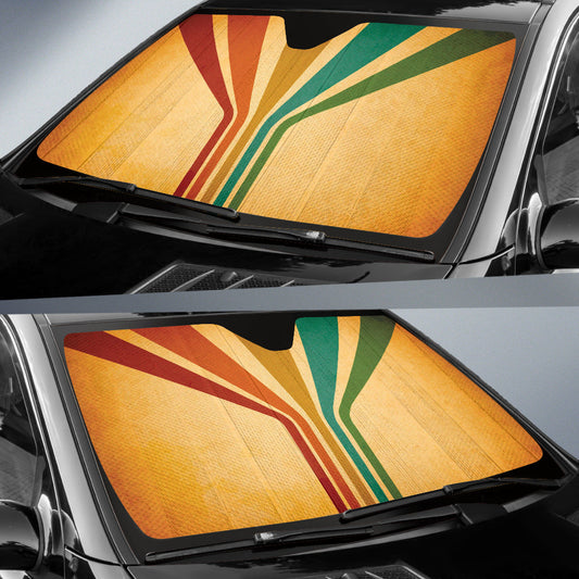 Retro Colorful Car Auto Sun Shades 210102