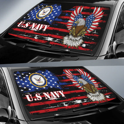 US Navy Car Auto Sun Shades Style 5 210502