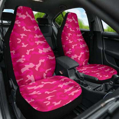 Pink Camouflage Car Seat Covers 211601