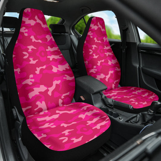 Pink Camouflage Car Seat Covers 211601