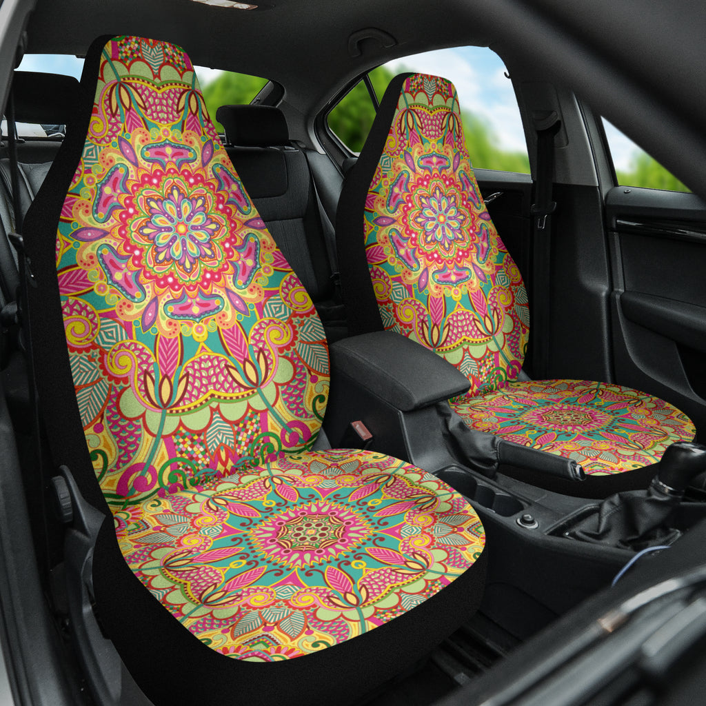 Life With Colors Mandala Car Seat Covers 212501
