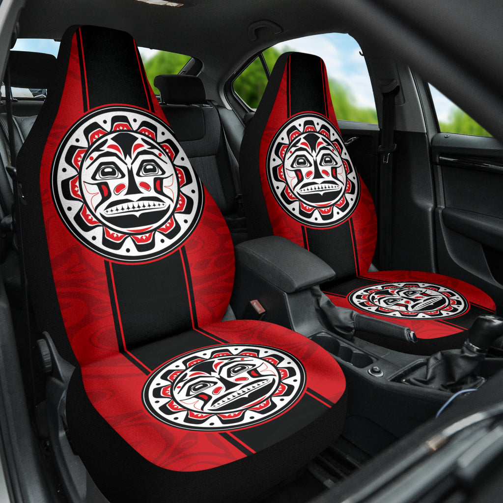 Canada Haida Sun Car Seat Covers 210402