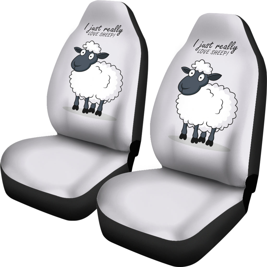 I Just Really Love Sheep Car Seat Covers 211606