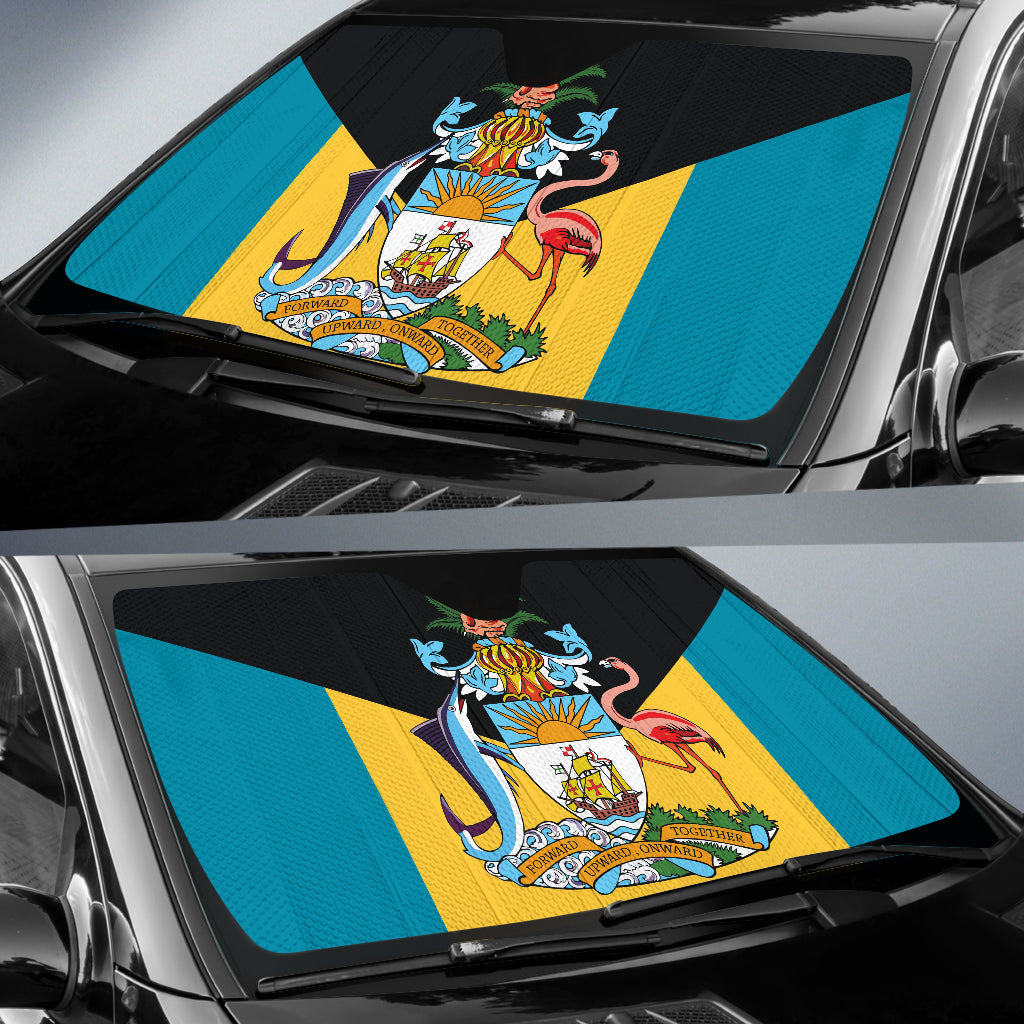 The Bahamas In My Heart Car Auto Sun Shades 212901