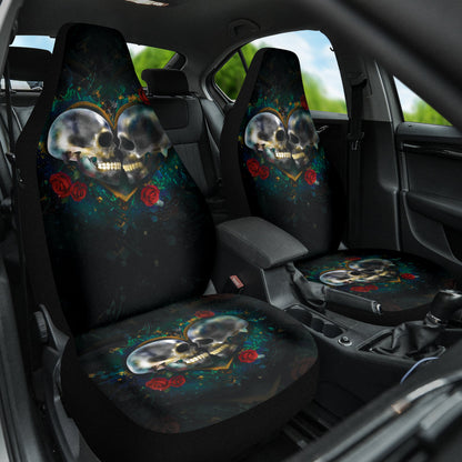 Skull Love Car Seat Covers Amazing Gift Ideas 212801