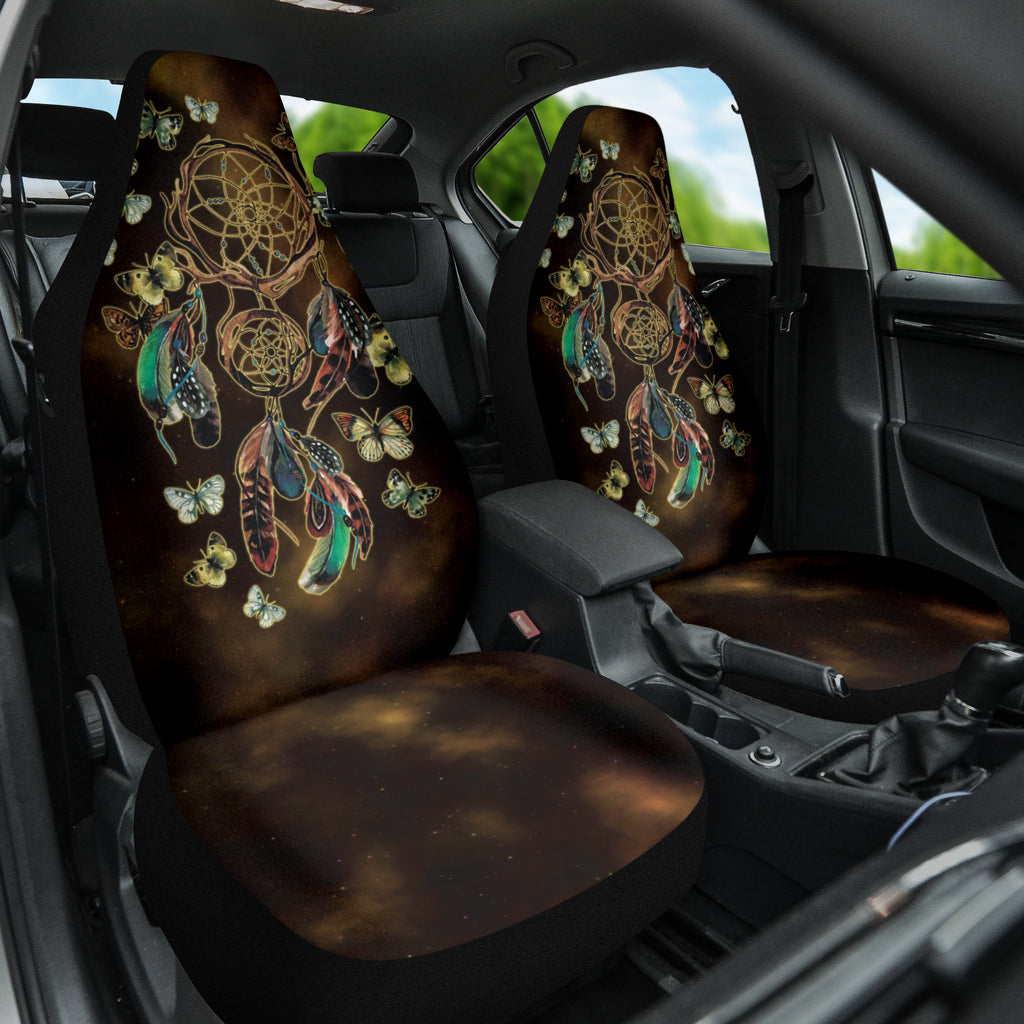 Print Dreamcatcher Butterfly Boho Universal Car Seat Covers 211801